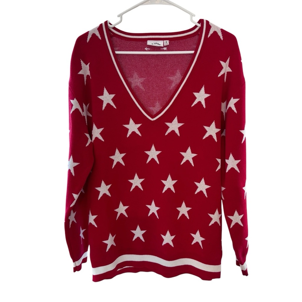 THE UPSIDE All Stars Louie Sweater Organic Cotton Sz S